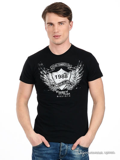 Футболка Gaudi, цвет цвет черный