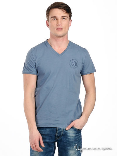 Футболка Gaudi, цвет цвет синий