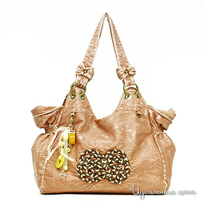 Сумка L.Credi, цвет цвет коралловый