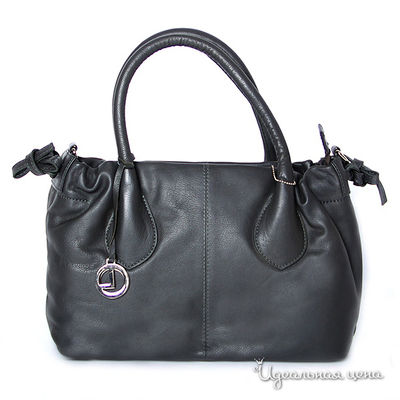 Сумка L.Credi, цвет цвет темно-серый