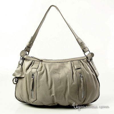 Сумка L.Credi, цвет цвет серый