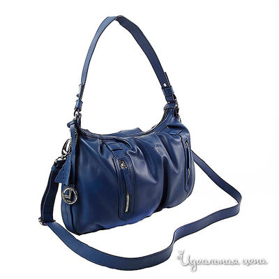 Сумка L.Credi, цвет цвет синий