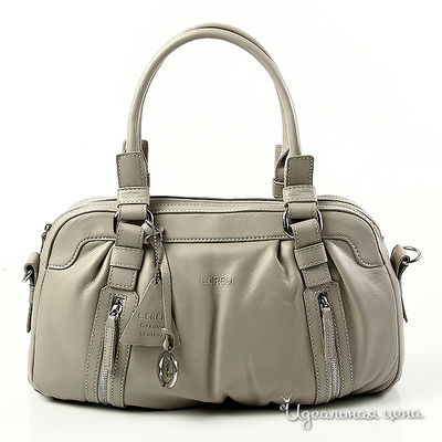 Сумка L.Credi, цвет цвет серый