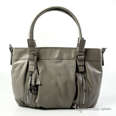 Сумка L.Credi, цвет цвет серый