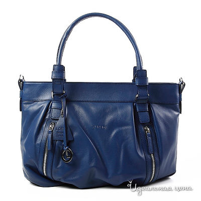 Сумка L.Credi, цвет цвет синий