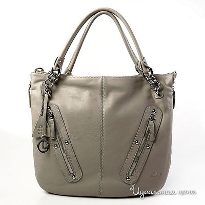 Сумка L.Credi, цвет цвет серый