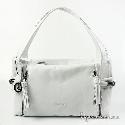 Сумка L.Credi, цвет цвет белый