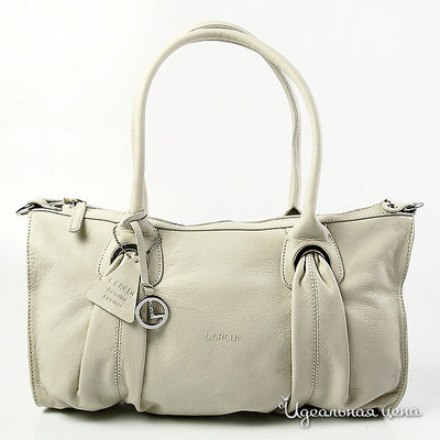 Сумка L.Credi, цвет цвет молочный