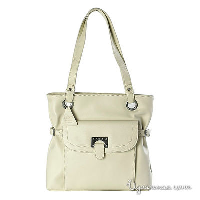 Сумка L.Credi, цвет цвет молочный