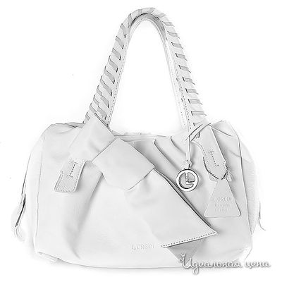 Сумка L.Credi, цвет цвет белый