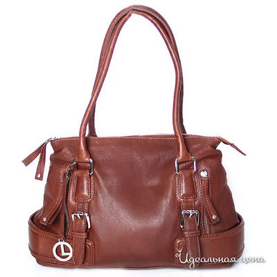 Сумка L.Credi, цвет цвет терракотовый