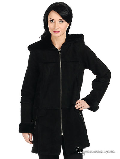 Дубленка Ivagio, цвет цвет черный