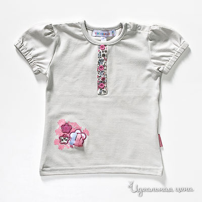 Футболка Coccodrillo, цвет цвет серый