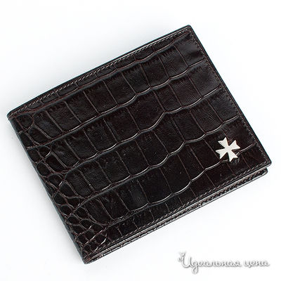 Портмоне Vasheron, цвет цвет темно-коричневый