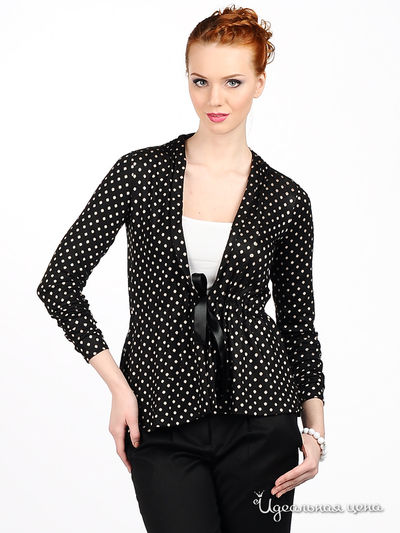 Кардиган Festival, цвет цвет черный / розовый