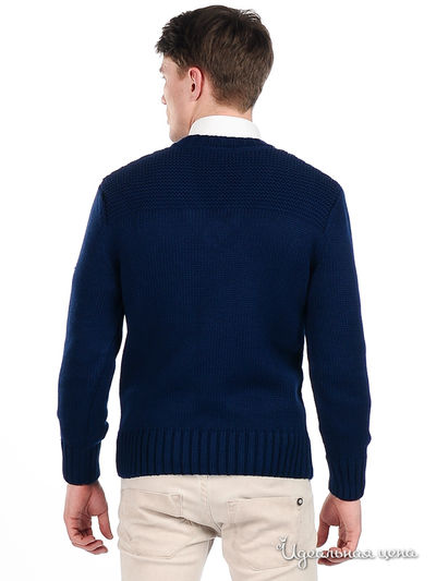 Пуловер Takeshy Kurosawa мужской, цвет синий
