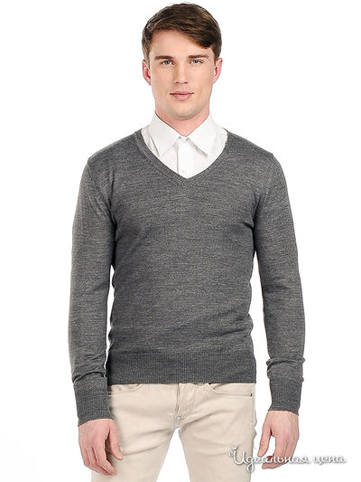 Пуловер Takeshy Kurosawa, цвет цвет серый