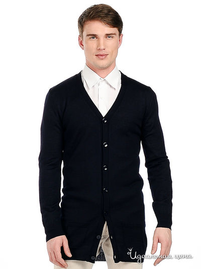 Кардиган Takeshy Kurosawa, цвет цвет темно-синий