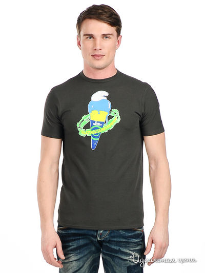 Футболка Takeshy Kurosawa, цвет цвет хаки