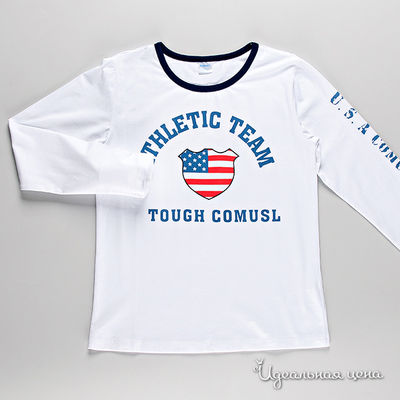 Лонгслив Comusl, цвет цвет белый