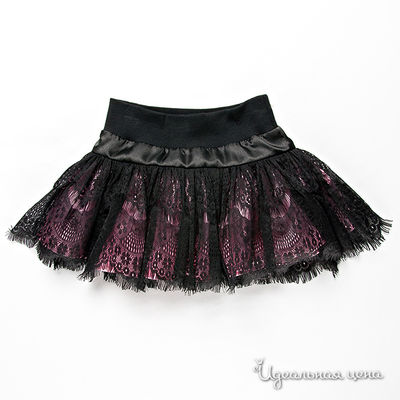 Юбка Comusl, цвет цвет черный / розовый