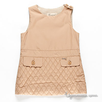 Сарафан Comusl, цвет цвет светло-коричневый