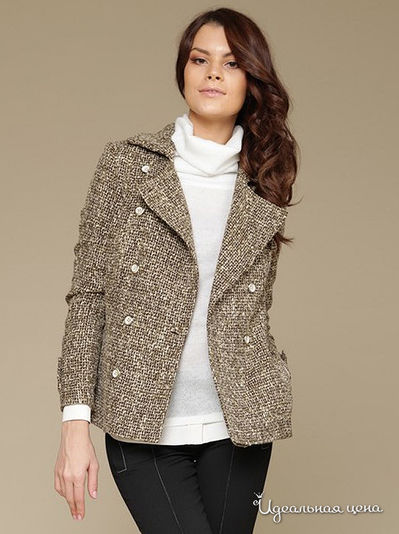 Полупальто Gloss, цвет цвет коричневый