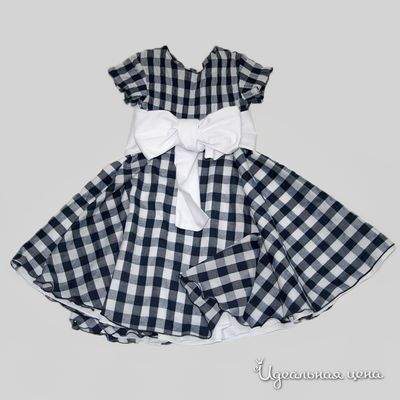 Платье Oncle Tom, цвет цвет синий / белый / принт клетка