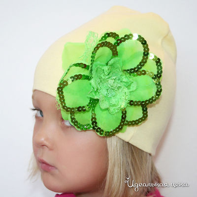 Шапка Oncle Tom, цвет цвет светло-желтый / зеленый