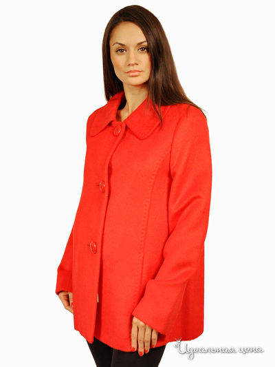 Полупальто Kroyyork, цвет цвет красный