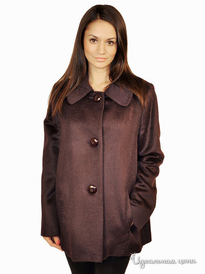 Полупальто Kroyyork, цвет цвет фиолетовый