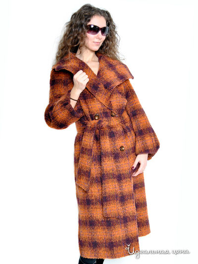 Пальто Kroyyork, цвет цвет терракотовый