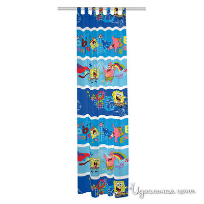 Шторы LICENCIAS, цвет цвет голубой