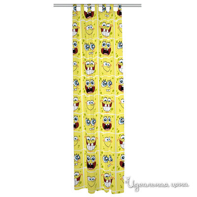 Шторы LICENCIAS, цвет цвет желтый