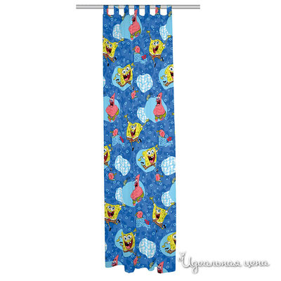 Шторы LICENCIAS, цвет цвет голубой