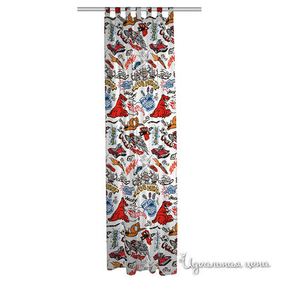 Шторы LICENCIAS, цвет цвет мультиколор