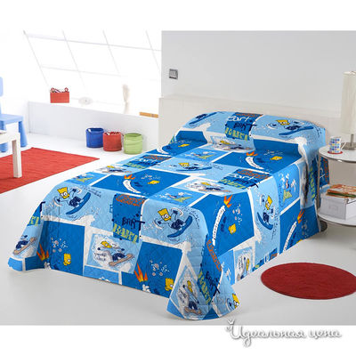 Покрывало LICENCIAS, цвет цвет голубой