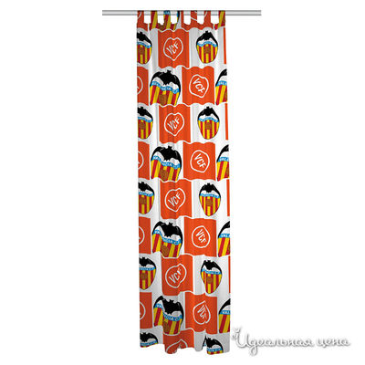 Шторы LICENCIAS, цвет цвет оранжевый
