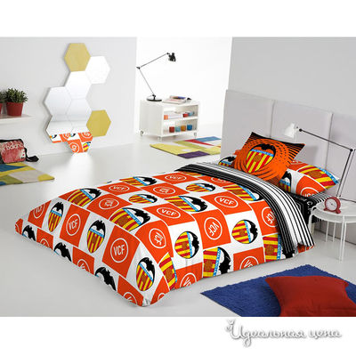 Комплект постельного белья LICENCIAS, цвет оранжевый, 1.5-спальный