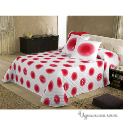 Покрывало Utoprint, цвет цвет белый / красный