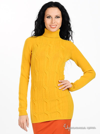 Водолазка Sexy woman&Northland, цвет цвет горчичный