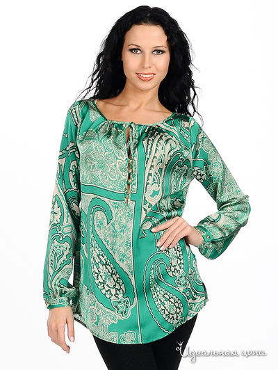 Блузка Sexy woman&Northland, цвет цвет зеленый