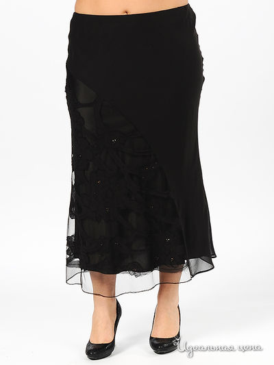 Юбка Мультибренд, цвет цвет коричневый