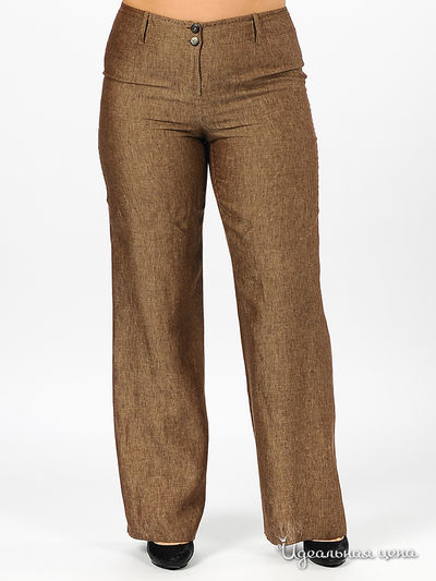 Брюки Мультибренд, цвет цвет бежевый