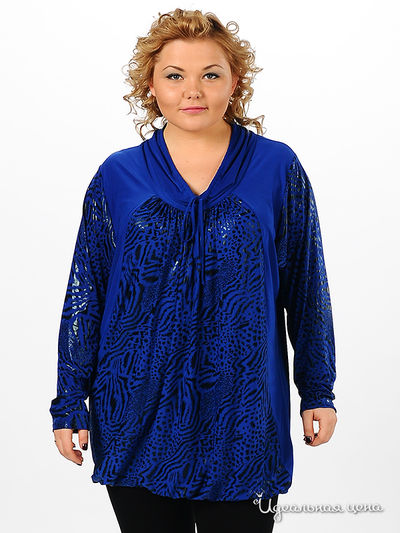 Туника Мультибренд, цвет цвет синий / черный