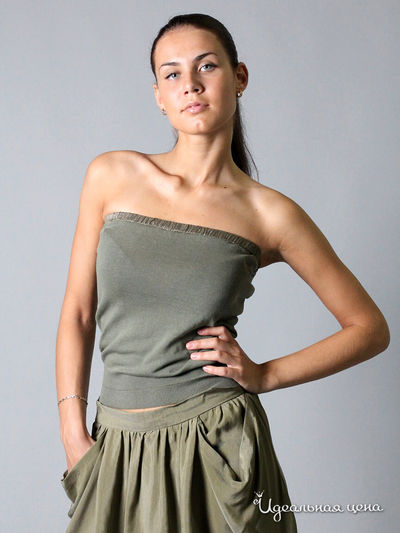 Топ Pinko,Diesel,Cavalli, цвет цвет хаки