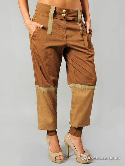 Брюки Pinko,Diesel,Cavalli, цвет цвет коричневый