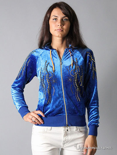 Худи Pinko,Diesel,Cavalli, цвет цвет синий