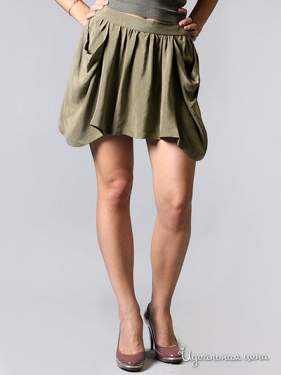 Юбка Pinko,Diesel,Cavalli, цвет цвет хаки