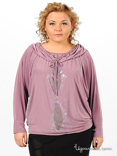 Блуза Мультибренд, цвет цвет розовый